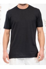 T-SHIRT VITTORIO - ΜΑΥΡΟ