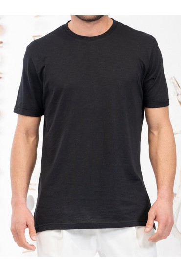 T-SHIRT VITTORIO - ΜΑΥΡΟ