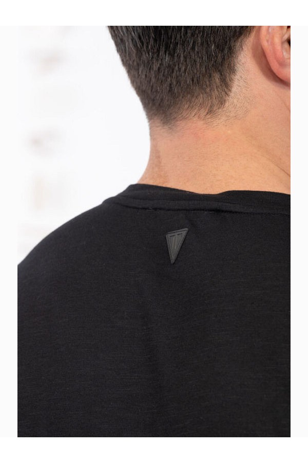 T-SHIRT VITTORIO - ΜΑΥΡΟ