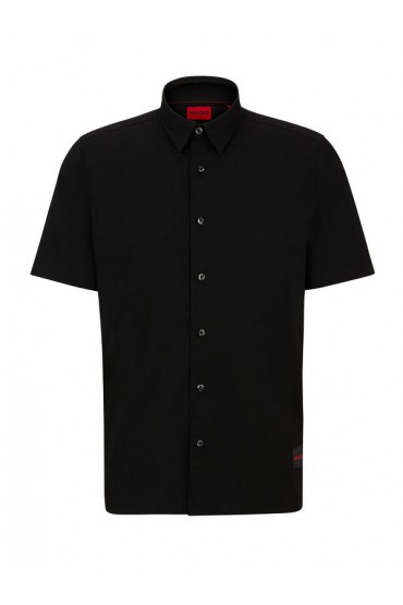 EBOR CASUAL SHIRTS - ΜΑΥΡΟ