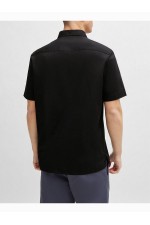 EBOR CASUAL SHIRTS - ΜΑΥΡΟ