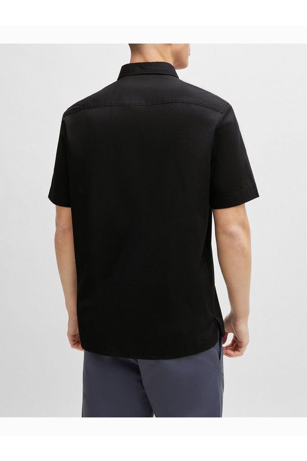 EBOR CASUAL SHIRTS - ΜΑΥΡΟ