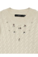 VMDORTHEA LS KNIT PULLOVER EXP - ΜΠΕΖ
