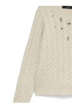 VMDORTHEA LS KNIT PULLOVER EXP - ΜΠΕΖ