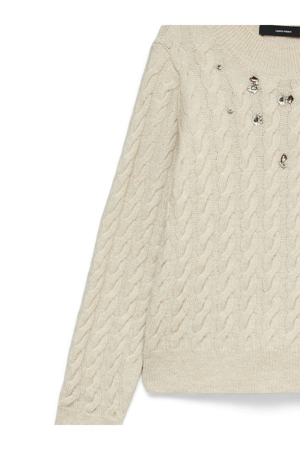 VMDORTHEA LS KNIT PULLOVER EXP - ΜΠΕΖ