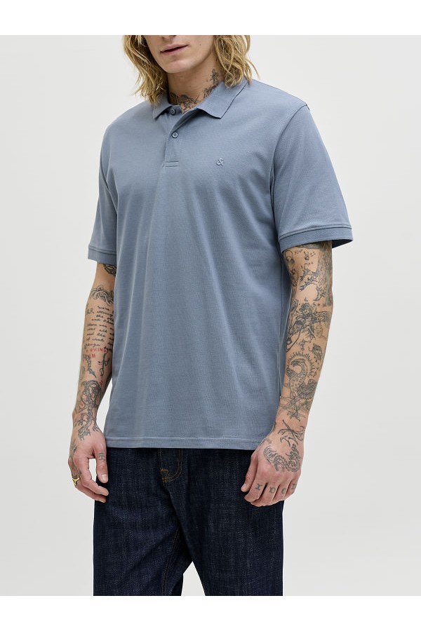 JJEBASIC POLO SS NOOS - ΜΠΛΕ