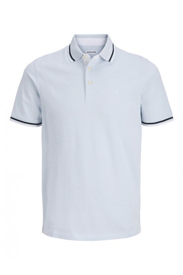 JJEPAULOS POLO SS NOOS - ΜΠΛΕ ΑΝΟΙΧΤΟ