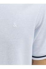 JJEPAULOS POLO SS NOOS - ΜΠΛΕ ΑΝΟΙΧΤΟ