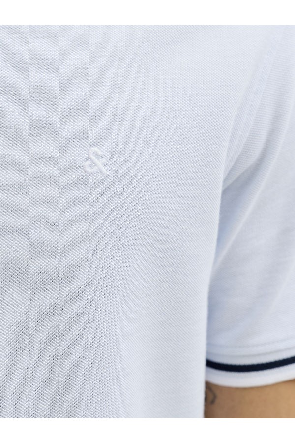 JJEPAULOS POLO SS NOOS - ΜΠΛΕ ΑΝΟΙΧΤΟ