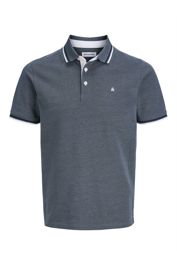 JJEPAULOS POLO SS NOOS - ΜΠΛΕ