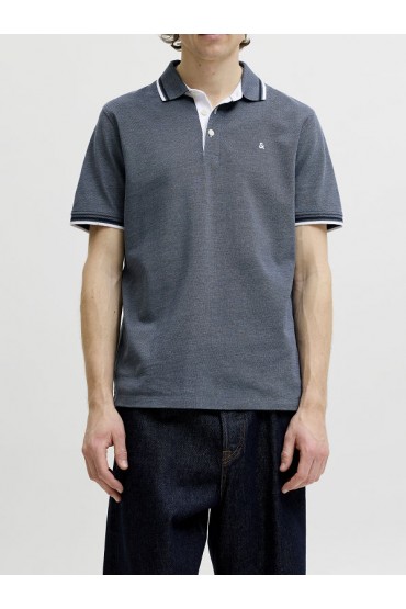 JJEPAULOS POLO SS NOOS - ΜΠΛΕ