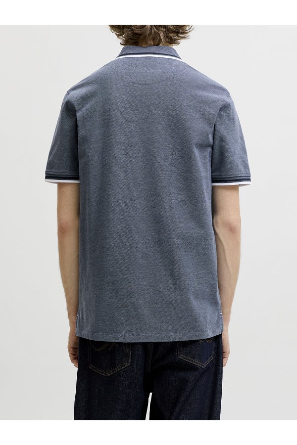 JJEPAULOS POLO SS NOOS - ΜΠΛΕ