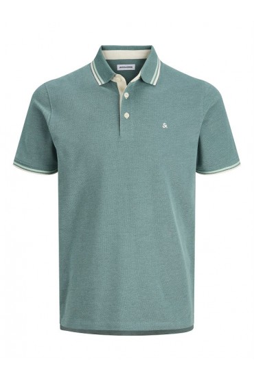 JJEPAULOS POLO SS NOOS - ΠΡΑΣΙΝΟ