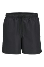 JREBHAWAII SWIM SHORT SOLID - ΜΑΥΡΟ
