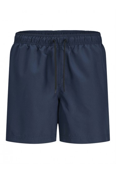 JREBHAWAII SWIM SHORT SOLID - ΜΠΛΕ