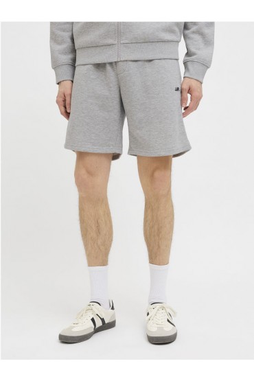 JREBGORM REG REBEL LOGO SWEAT SHORTS SN - ΓΚΡΙ