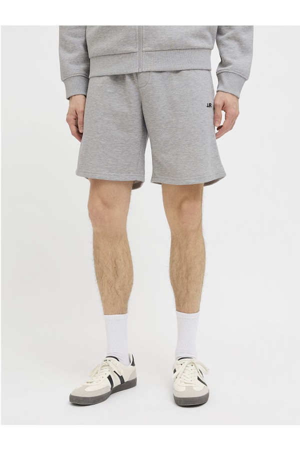 JREBGORM REG REBEL LOGO SWEAT SHORTS SN - ΓΚΡΙ