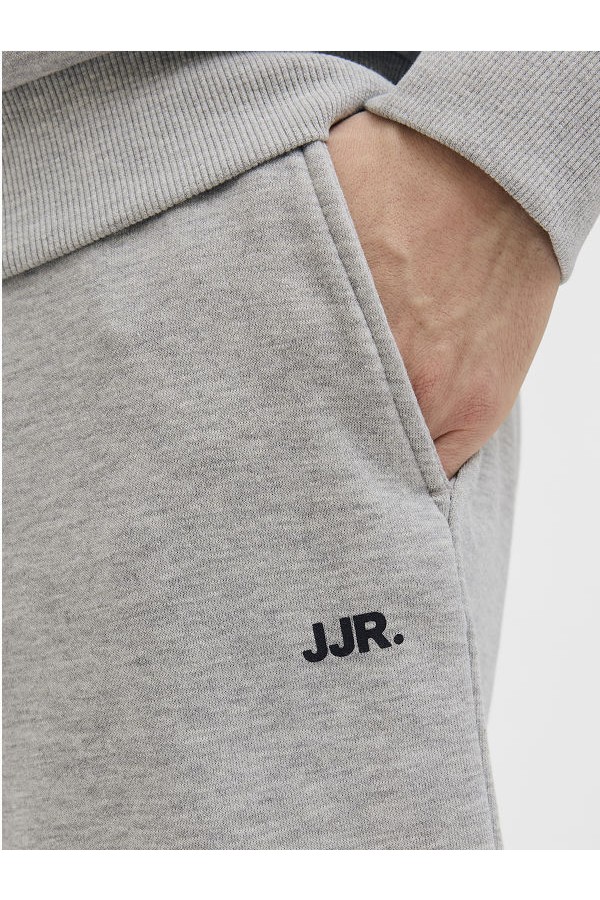 JREBGORM REG REBEL LOGO SWEAT SHORTS SN - ΓΚΡΙ