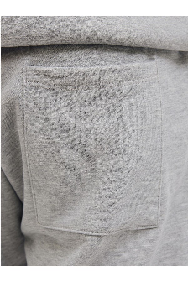 JREBGORM REG REBEL LOGO SWEAT SHORTS SN - ΓΚΡΙ
