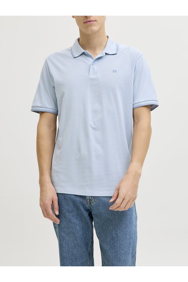 JREBZELL POLO SS SN - ΜΠΛΕ ΑΝΟΙΧΤΟ