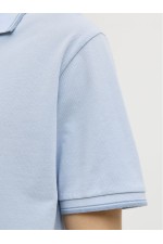 JREBZELL POLO SS SN - ΜΠΛΕ ΑΝΟΙΧΤΟ
