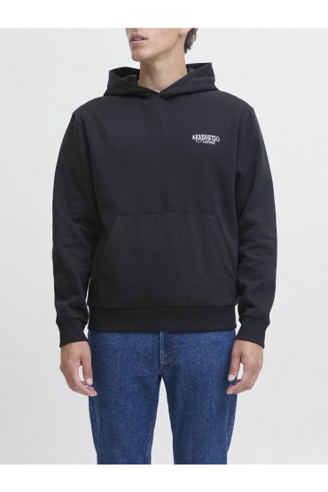 JREBROCK SWEAT HOOD - ΜΑΥΡΟ