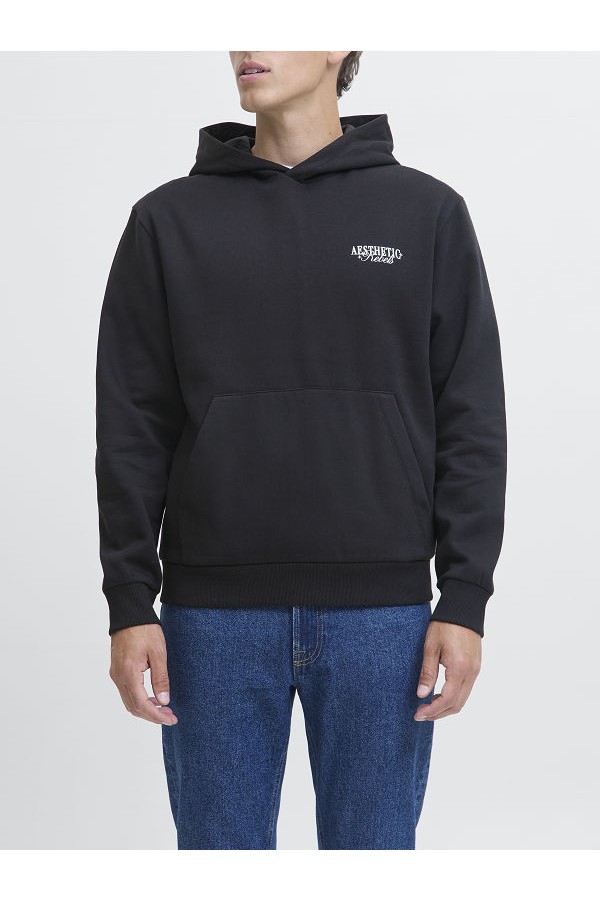 JREBROCK SWEAT HOOD - ΜΑΥΡΟ