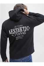 JREBROCK SWEAT HOOD - ΜΑΥΡΟ