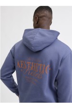 JREBROCK SWEAT HOOD - ΜΠΛΕ