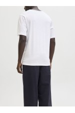 JJALLIANCE TEE SS CREW NECK LN - ΛΕΥΚΟ