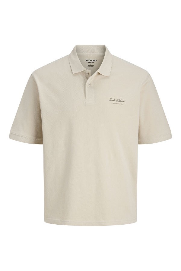 JJEARCHIVE GRAPHIC POLO SS LN - ΜΠΕΖ