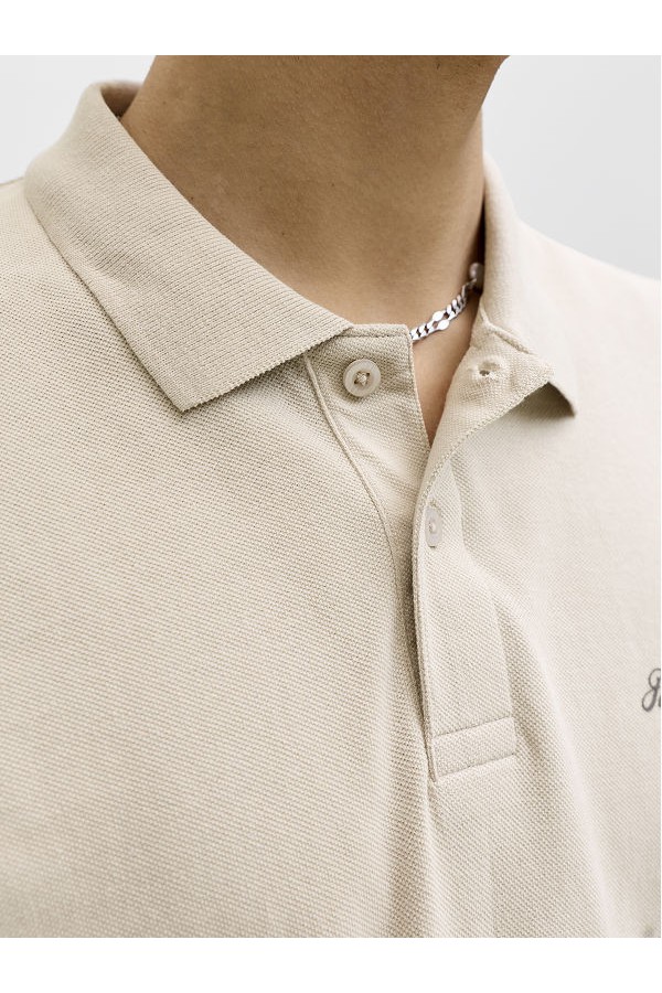 JJEARCHIVE GRAPHIC POLO SS LN - ΜΠΕΖ
