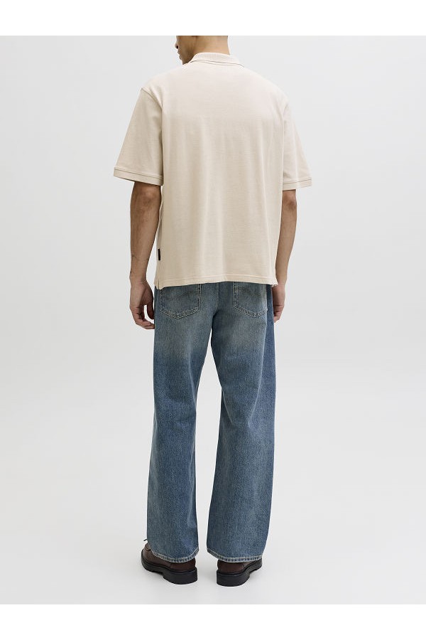 JJEARCHIVE GRAPHIC POLO SS LN - ΜΠΕΖ