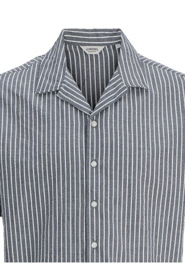JREBHAVEN RESORT SHIRT SS - ΜΠΛΕ