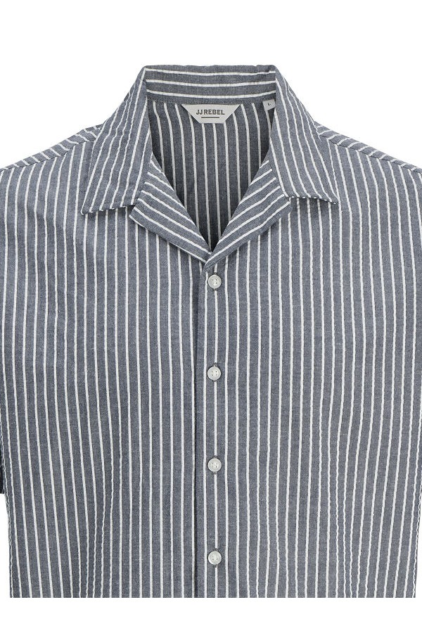 JREBHAVEN RESORT SHIRT SS - ΜΠΛΕ