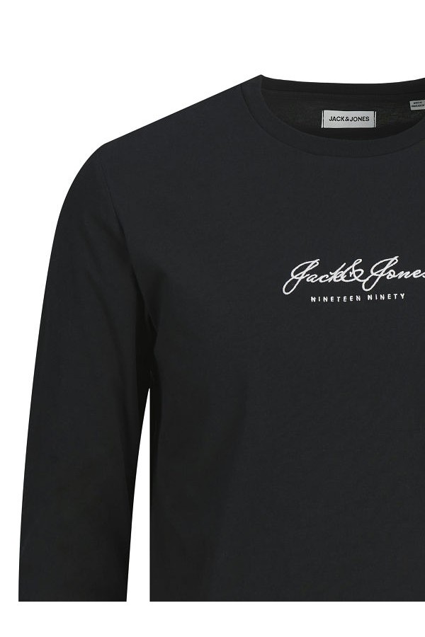 JACCLYDE LS TEE - ΜΑΥΡΟ