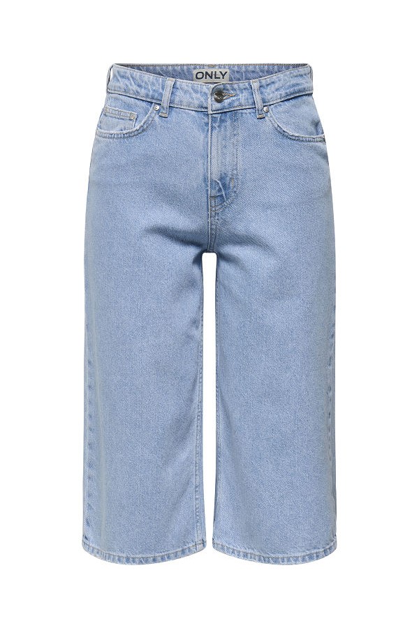 ONLMERLA HW LONG SHORTS DNM AKM MOCH - ΜΠΛΕ ΑΝΟΙΧΤΟ