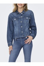 ONLMIKA L/S DNM JKT AKM MOCH - ΜΠΛΕ