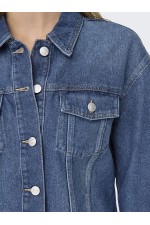 ONLMIKA L/S DNM JKT AKM MOCH - ΜΠΛΕ