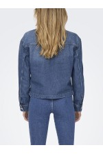 ONLMIKA L/S DNM JKT AKM MOCH - ΜΠΛΕ