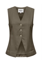 ONLTILA LIFE S/L WAISTCOAT TLR - ΚΑΦΕ