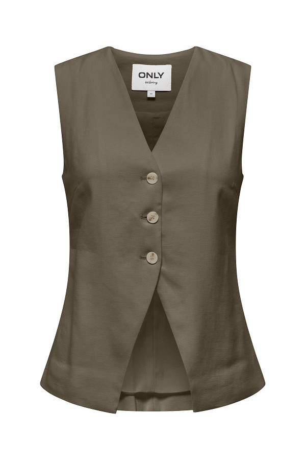 ONLTILA LIFE S/L WAISTCOAT TLR - ΚΑΦΕ