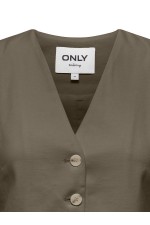ONLTILA LIFE S/L WAISTCOAT TLR - ΚΑΦΕ