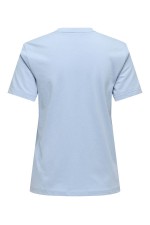 ONLKITA S/S GLAM TOP BOX JRS - ΜΠΛΕ ΑΝΟΙΧΤΟ