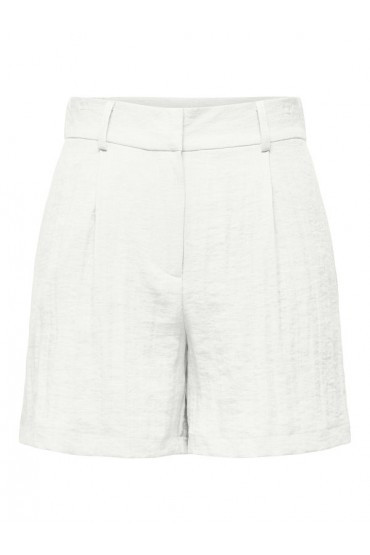 ONLITA HW LINEN LOOK SHORTS TLR - ΛΕΥΚΟ