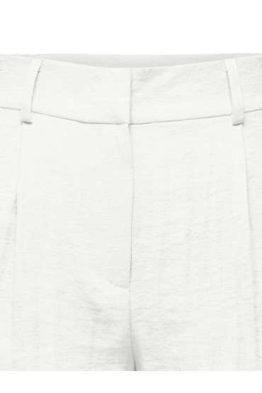 ONLITA HW LINEN LOOK SHORTS TLR - ΛΕΥΚΟ