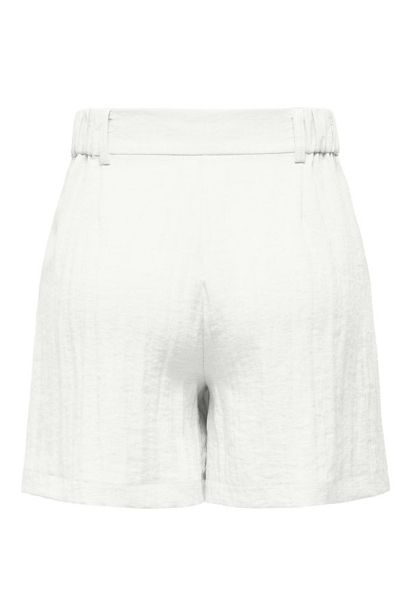 ONLITA HW LINEN LOOK SHORTS TLR - ΛΕΥΚΟ