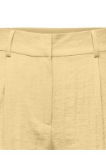 ONLITA HW LINEN LOOK SHORTS TLR - ΚΙΤΡΙΝΟ