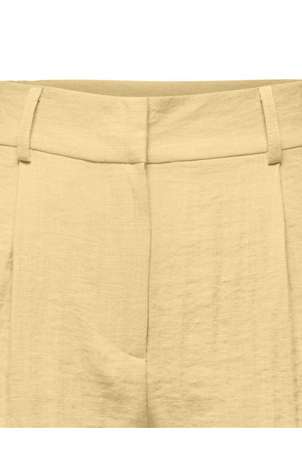 ONLITA HW LINEN LOOK SHORTS TLR - ΚΙΤΡΙΝΟ