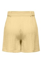 ONLITA HW LINEN LOOK SHORTS TLR - ΚΙΤΡΙΝΟ